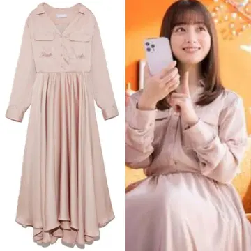 CELFORD 손수건 헴 원피스