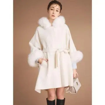 2024년 가을/겨울 CELFORD 퍼 판초 코트 택 포함 미사용 새상품