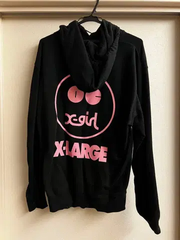 x-girl XLARGE 블랙 후드티 M 사이즈