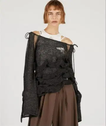 PRANK PROJECT 모헤어 니트