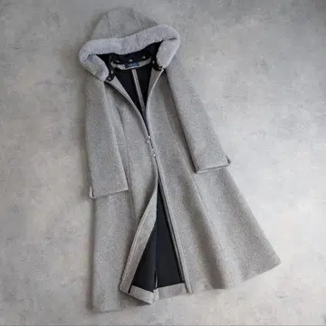 M'S GRACY 본딩 후드 부착 코트 퍼 엠즈 그레이시