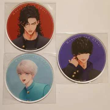 몬스터 앤 고스트 아크릴 코스터