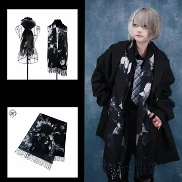 NieR 프린지 장식 대형 TWO-TONE 스톨