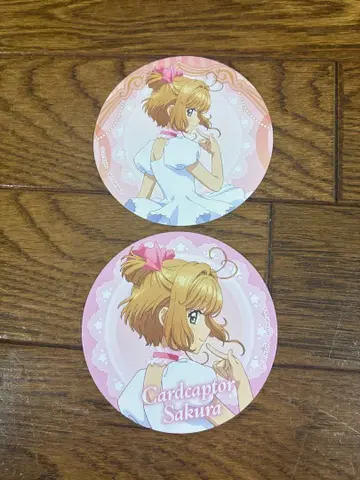 카드캡터 사쿠라 그라데이션 카페 코스터 사쿠라 카드 세트