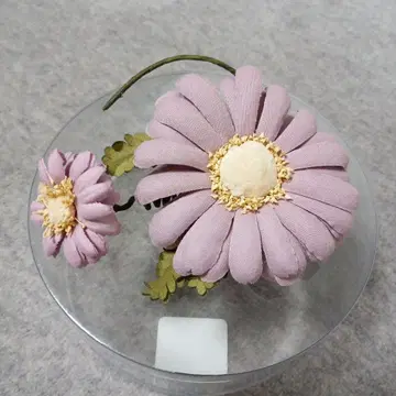 PINK HOUSE 히나기쿠 코사지 퍼플