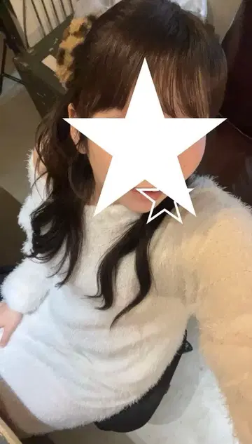 니트 원피스 긴팔 갸루