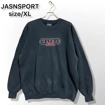 빈티지 채프먼 대학 칼리지 로고 맨투맨 트레이닝복 XL 블랙