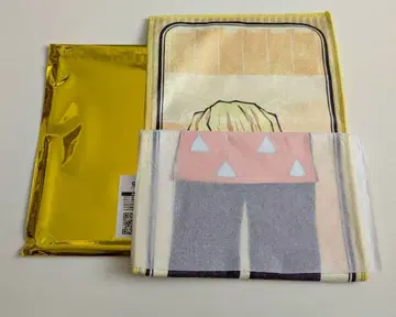 귀멸의 칼날 극락탕 머플러 타월 아가츠마 젠이츠