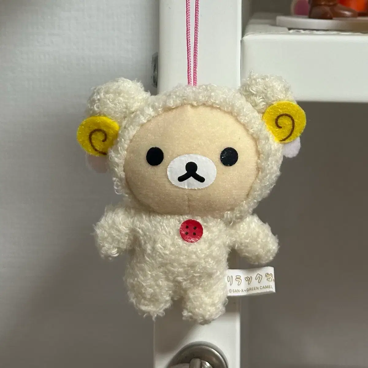 RILAKKUMA | 리락쿠마 Rilakkuma Blue Wolf Aoikoogami Posing Doll  #리락쿠마,#아오이코,#늑대,#포징,#인형 on Bunjang Global Site.