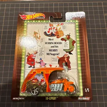 핫휠 3D-LIVERY 로빈 후드