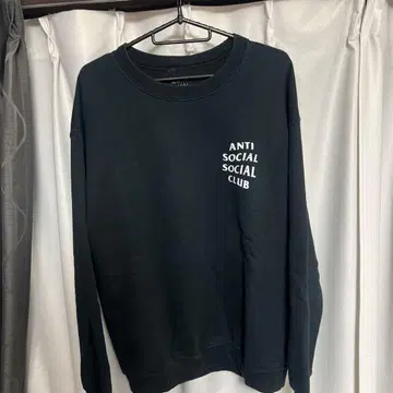 ANTI SOCIAL SOCIAL CLUB 맨투맨 M 블랙