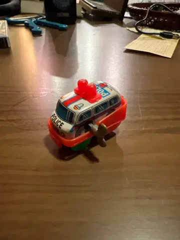 경찰 차량 미니카 태엽 양철