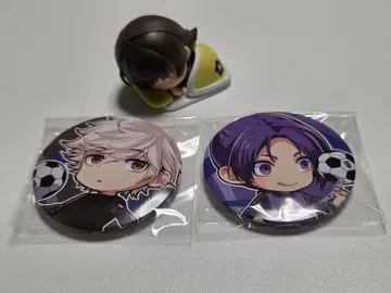 블루 록 캔 배지 피규어 오네무탄