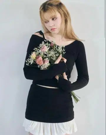 안도마리 Lucy knit set up