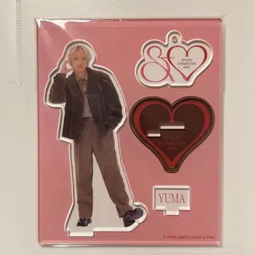 &하트 아크릴 스탠드 yuma