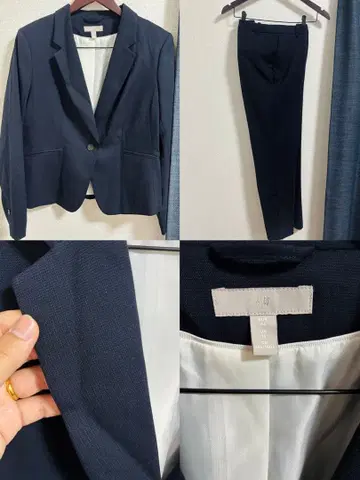 네이비 비즈니스 정장 세트 XL size EU-44