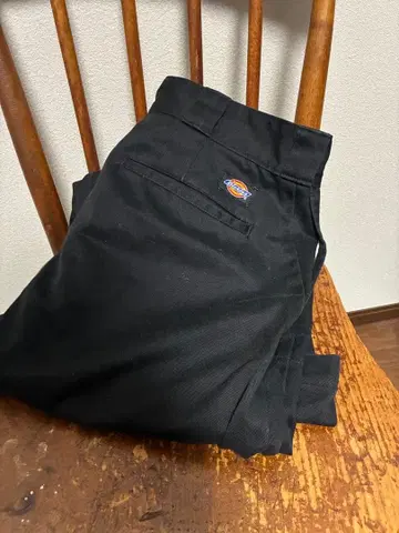 Dickies 874 블랙 워크 팬츠
