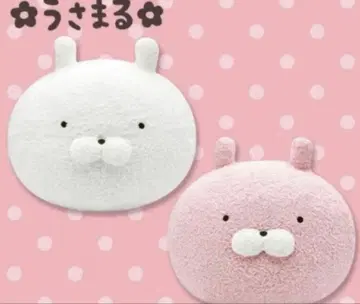 우사마루 페이스 BIG 봉제 인형 2종 세트