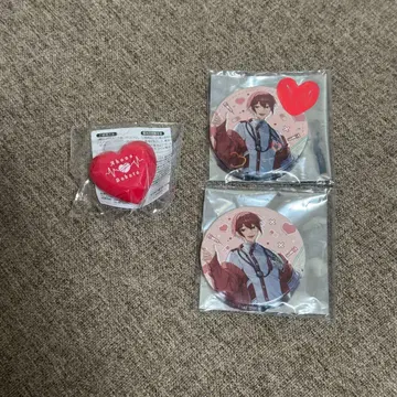 아호노 사카타 Nurse 링 라이트 캔뱃지 세트