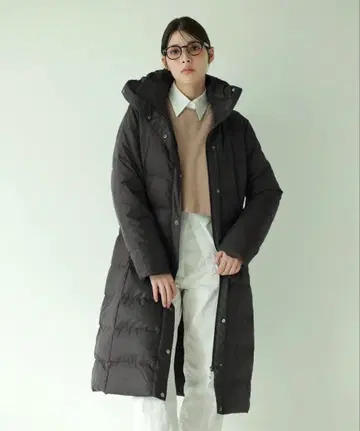 다운 코트 여성용 롱 기장 15호