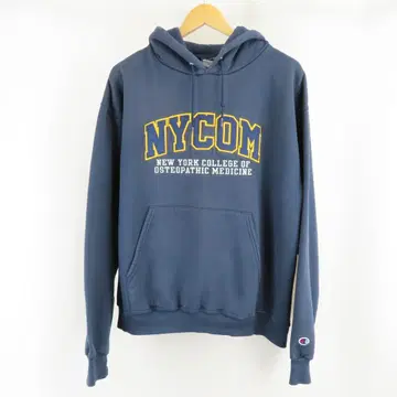멕시코제 Champion NYCOM 칼리지 자수 맨투맨 후드티