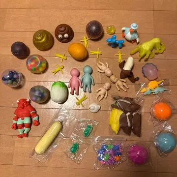 스퀴즈 세트 점토계 모래계 공기계 츄루츄루계 등