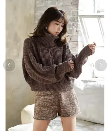 Darich 로우 게이지 케이블 니트