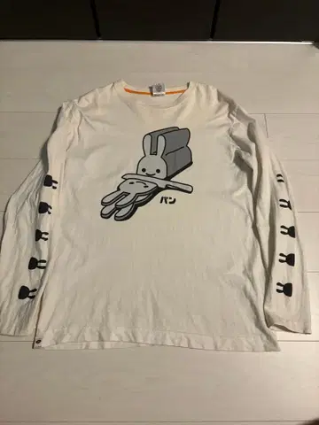 CUNE 큔 긴팔 T셔츠 롱T 화이트 L