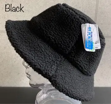 배송비 포함 새상품 모자 보아 버킷햇 푸들 버킷 햇 트렌드 방한 블랙