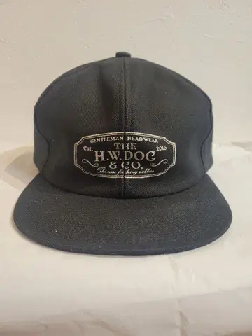 THE.H.W.DOG&Co. 트래커 캡 블랙 사이즈 40