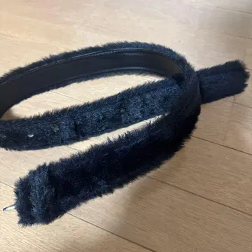 mikado 착용 퍼 벨트