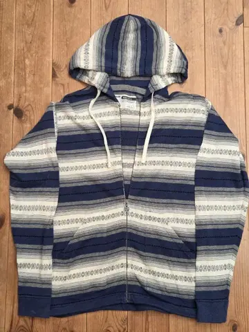 RADIALL 라디얼 멕시칸 스트라이프 후드티 사라페