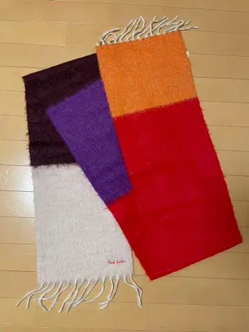 Paul Smith 롱 머플러 멀티 컬러