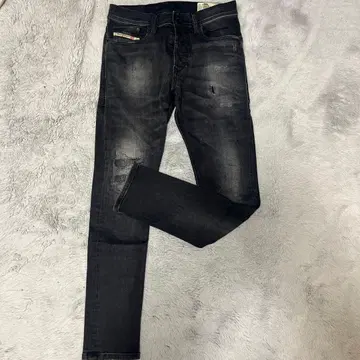 DRESSER 데미지 가공 스키니 데님