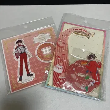 컬러풀 피치 유안군 아크릴 스탠드 2종 세트