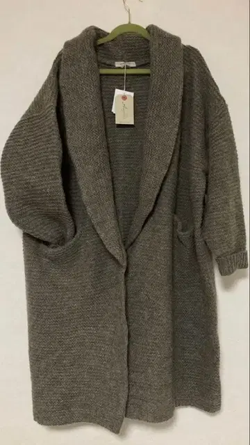 ICH Antiquites/울 롱 가디건