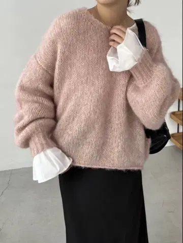 카프리슈레마쥬  모헤어 니트