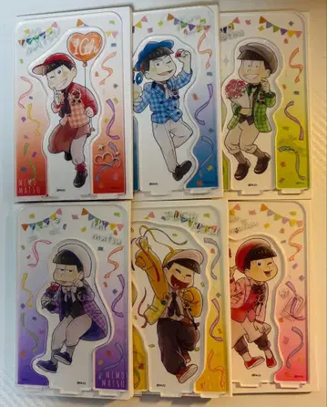 오소마츠 6쌍둥이 10주년 기념 아크릴 스탠드 캔두