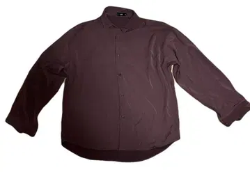 HARE 하레 긴팔 셔츠 S 사이즈 보르도 와인 레드 깔끔한 모드 스타일