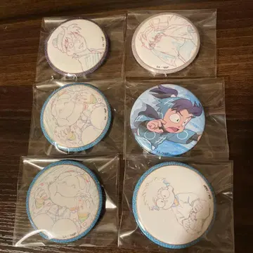 닌타마 란타로 체험전 캔뱃지 도이 한스케 텐키 란타로 키리마루 신베에