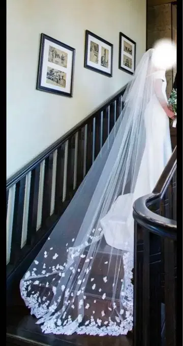 [ 새상품급 ] 트리트 드레싱 VEIL TRENDS 웨딩 롱 베일