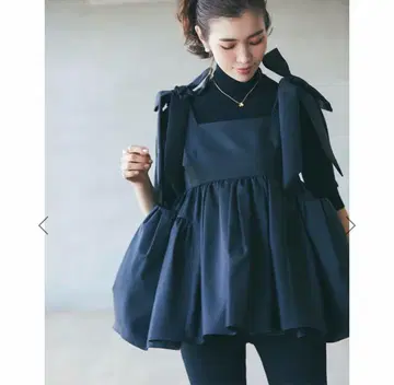 seventen 스트랩 리본 상의 블랙 M