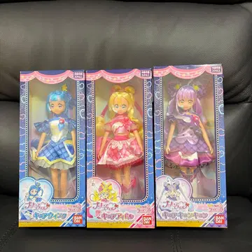 반다이 너와 아이돌 프리큐어 스타일 큐언큐언 3체 세트