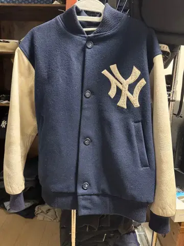 newyork 바시티 자켓