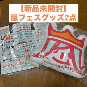 [ 미개봉 새상품 ] 아라시 페스티벌 2013 비즈 쿠션 쇼핑백