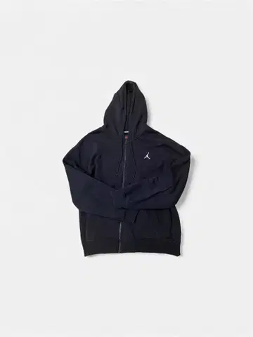 조던 Jordan 지퍼 후드티 XXL 블랙