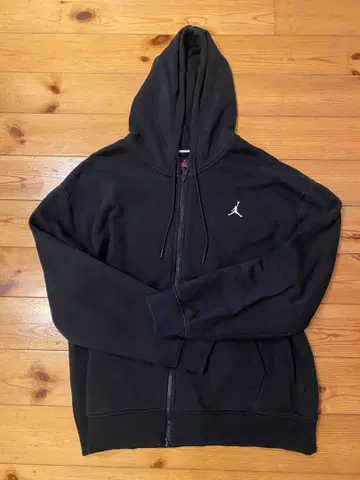 조던 Jordan 지퍼 후드티 XXL 블랙