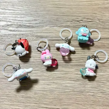 산리오 메지루시 액세서리 에모큥&오테다마 모음