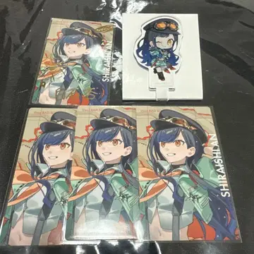 프로세카 세카라이 아크릴 클립 에피카 금박 시로이시 안