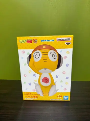 개구리 중사 케로로 큰 SOFVIMATES ~ 쿠루루 상사 ~ 피규어